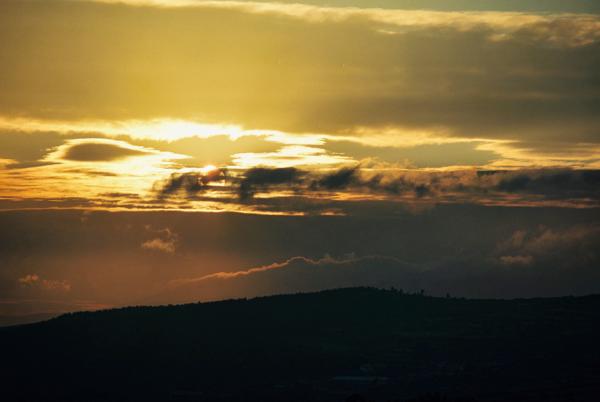 Just another sunset in my village… different light, same calm. The sky seems endless, the clouds slowly dissolving into gold and shadow. It’s the kind of view that makes time pause, even if just for a moment.